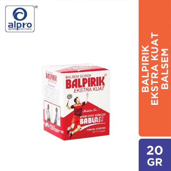 Balsem Balpirik X-Tra Kuat 20Gr